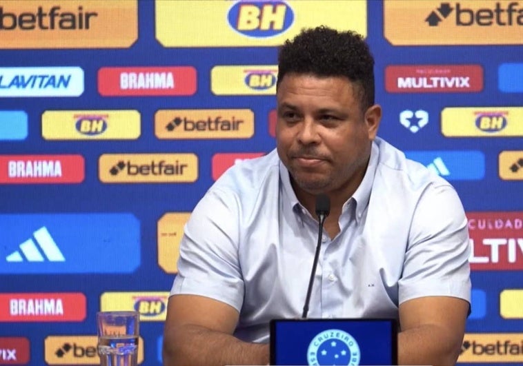 Ronaldo, tras vender el Cruzeiro: «El Real Valladolid es el próximo»